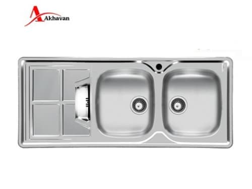 سینک ظرفشویی اخوان توکار مدل 161-SP