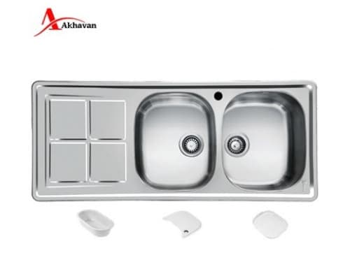 سینک ظرفشویی اخوان توکار مدل 159