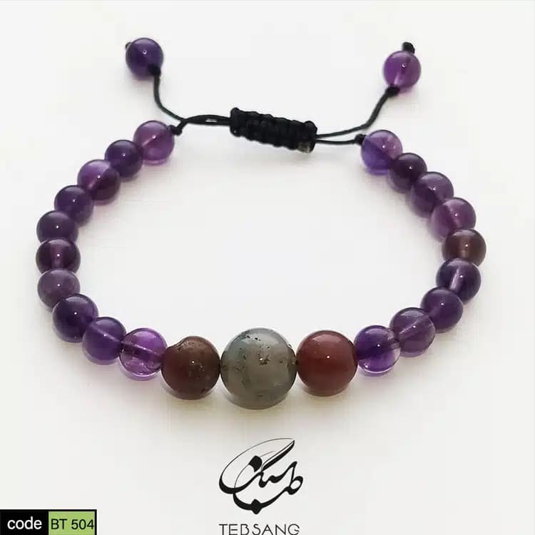 دستبند سنگی کد BT-504