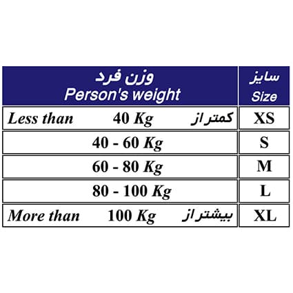 قوزبند کشی (همراه با کمربند) طب و صنعت 52100 tebosanat — تصویر ۲