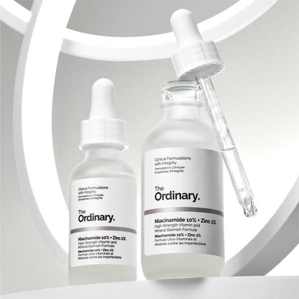 سرم ضد جوش اوردینری مدل Niacinamide 10% + Zinc 1% حجم 30 میل — تصویر ۲