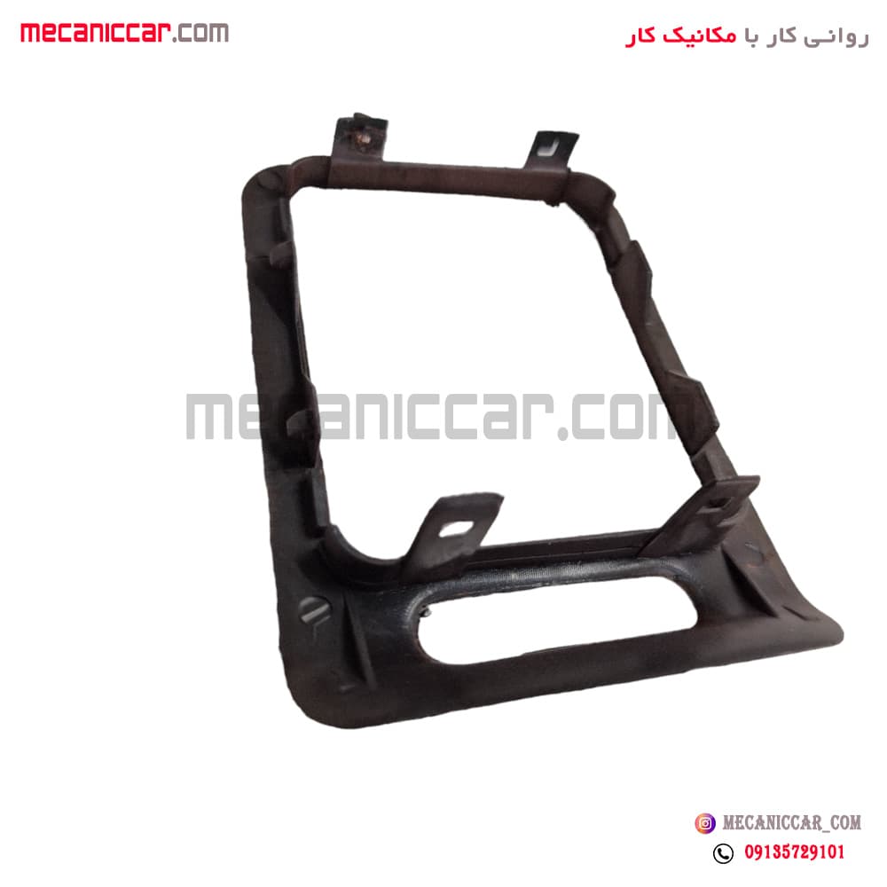 زه دریچه بخاری جلو داشبورد قدیم راست چوبی مات پژو پارس — تصویر ۳