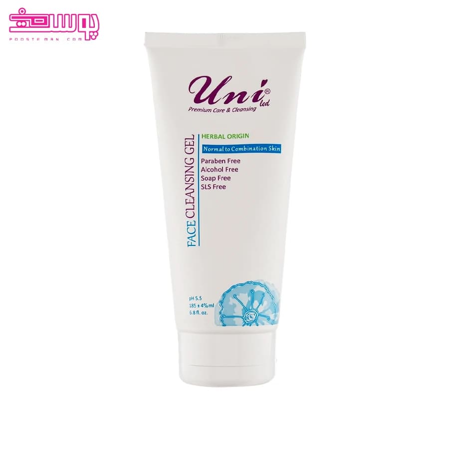 ژل شستشوی صورت پوست معمولی یونی لد حجم 200ml