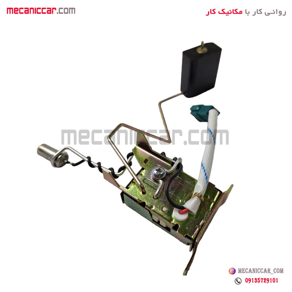 درجه پمپ باک بنزین (شناور) فلزی پراید انژکتور (NTC دار) سنجش — تصویر ۳