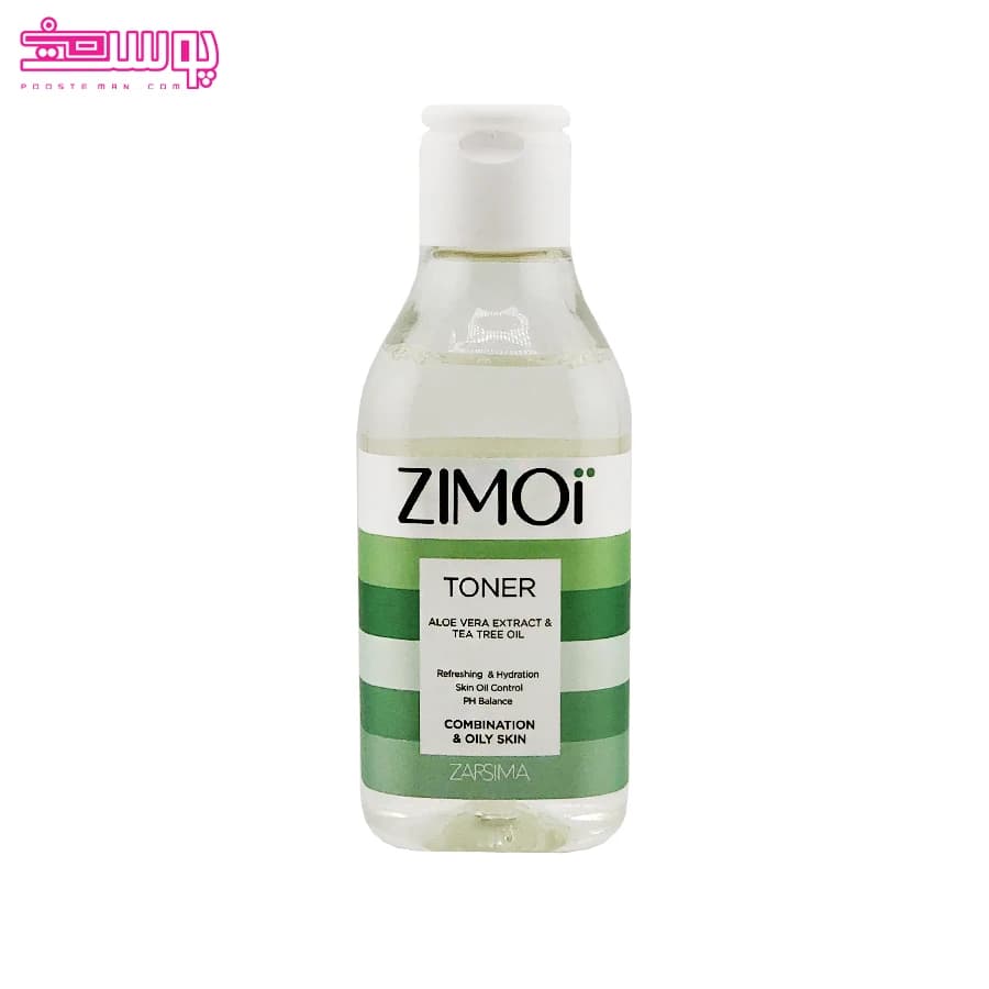 تونر پوست چرب و مختلط زی موی حجم 175ml