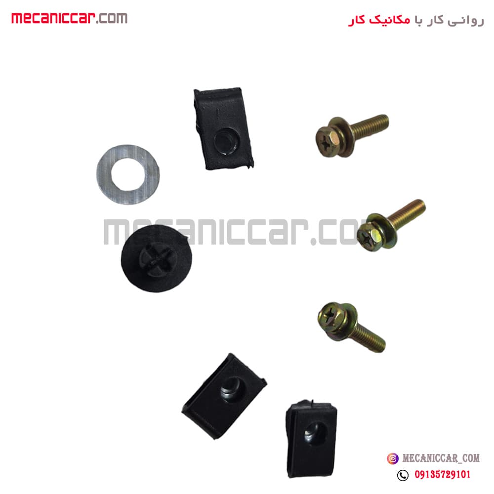 مجموعه خار گل پخش کن عقب پراید ارادپارت — تصویر ۲