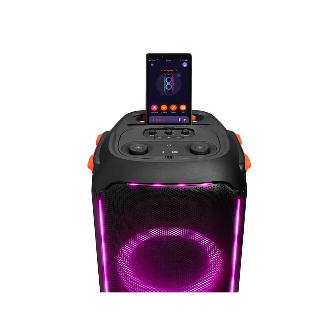 اسپیکر بلوتوثی اورجینال جی بی ال مدل JBL Party Box710 — تصویر ۶