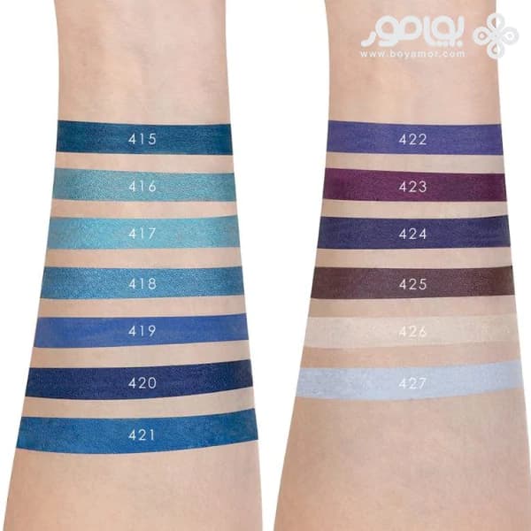 مداد چشم گلدن رز مدل DREAM EYES شماره 413 رنگ سبز تیره — تصویر ۲