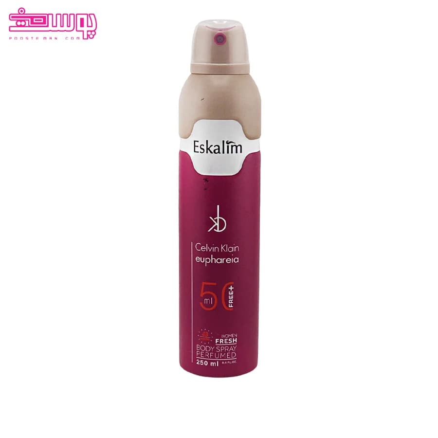 اسپری بدن زنانه ایفوریا اسکالیم حجم 250ml