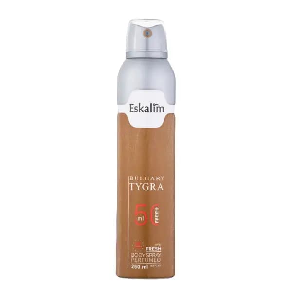 اسپری بدن مردانه بولگاری تایگار اسکالیم حجم 250ml — تصویر ۳