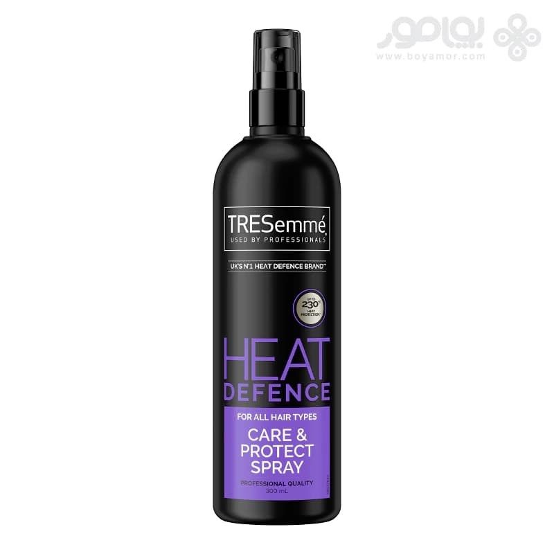 اسپری محافظ حرارت ترزمه مدل HEAT DEFENSE حجم 300 میل