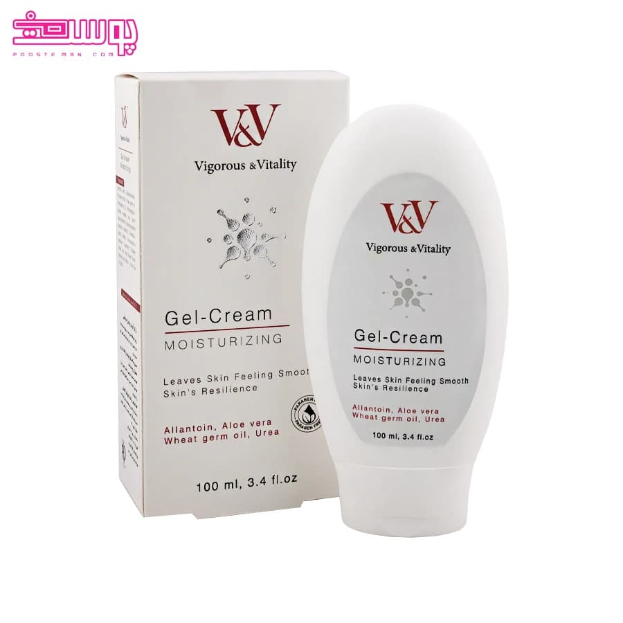ژل کرم آبرسان وی اند وی حجم 100ml — تصویر ۲