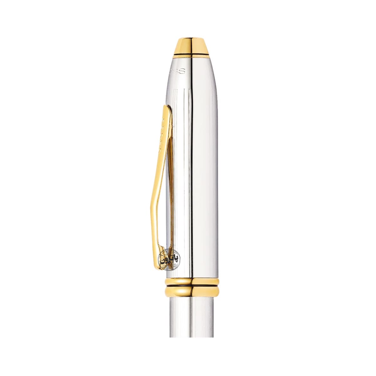 خودکار کراس مدل Townsend – کروم – قطعات روکش طلا 23 عیار — تصویر ۳