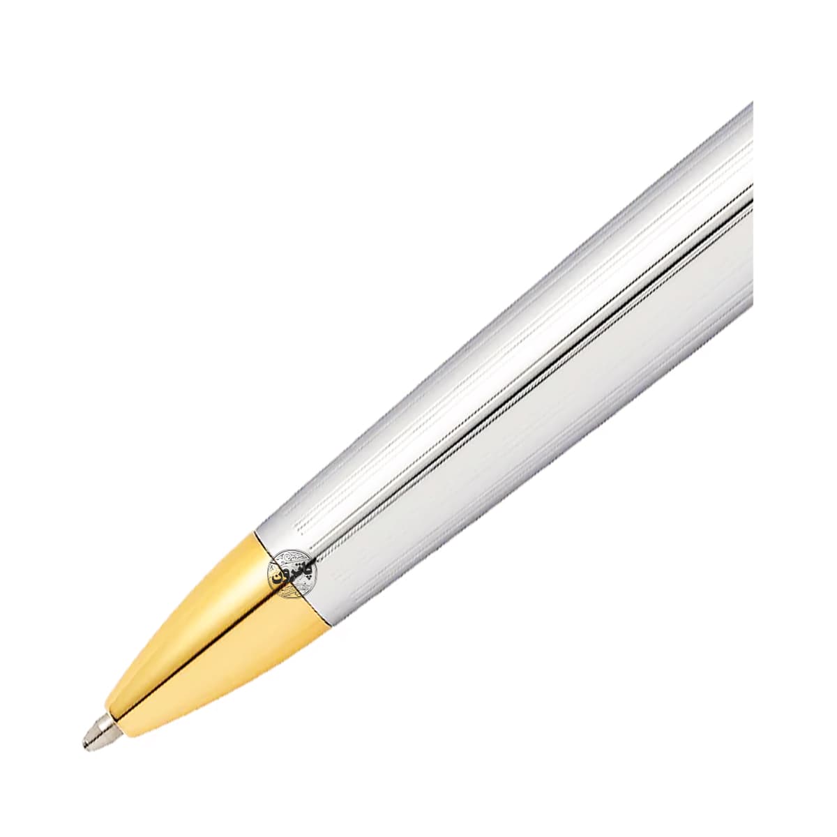 خودکار کراس مدل Townsend – کروم – قطعات روکش طلا 23 عیار — تصویر ۲