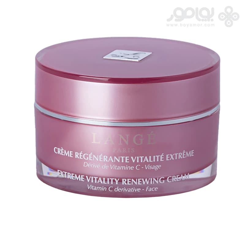 کرم احیا کننده لانژه مدل EXTREME VITALITY حاوی ویتامین C