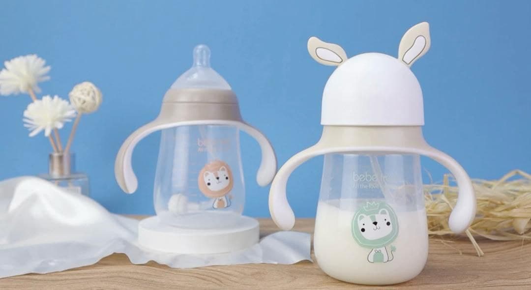 شیشه شیر طرح گوشدار 240 میلی لیتر ب ب فری BEBE