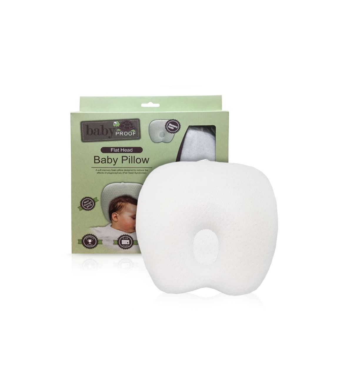 بالش فرم دهی سر نوزاد ( طرح )BABY PROOF