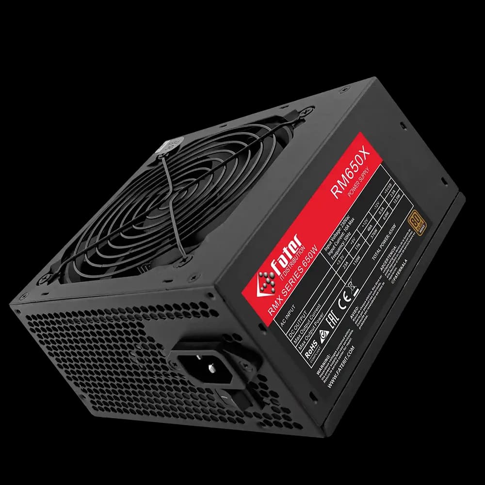 پاور کامپیوتر غیر ماژولار فاطر مدل RM650X — تصویر ۳