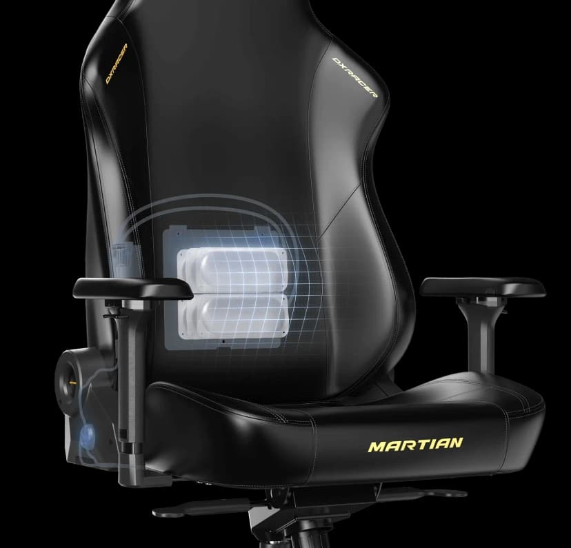 صندلی دی ایکس ریسر مدل Martian Series 2025 L Fabric Black — تصویر ۶