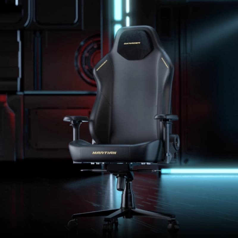 صندلی دی ایکس ریسر مدل Martian Series 2025 L Fabric Black — تصویر ۴