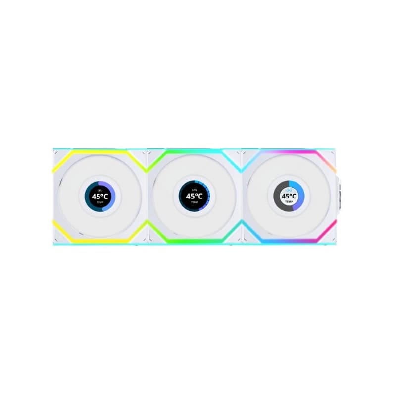 فن کیس لیان لی بسته 3 عددی UNI FAN SL Wireless 120 WHITE