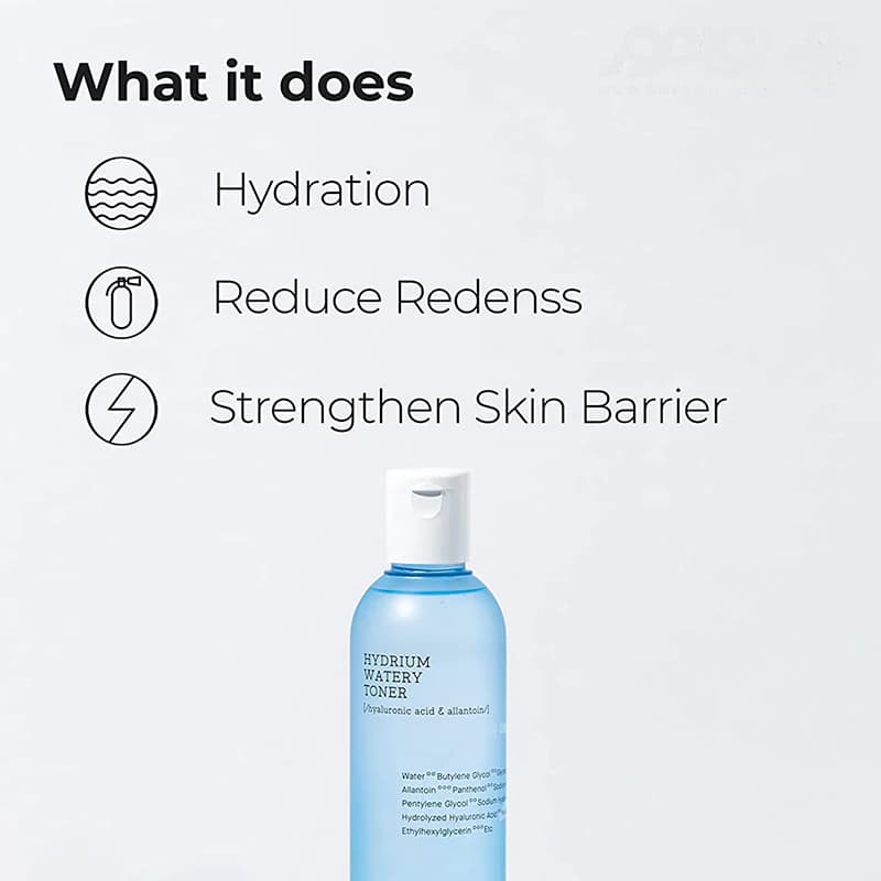 تونر آبرسان و تسکین دهنده کوزارکس مدل HYDRIUM حجم 150 میل — تصویر ۴