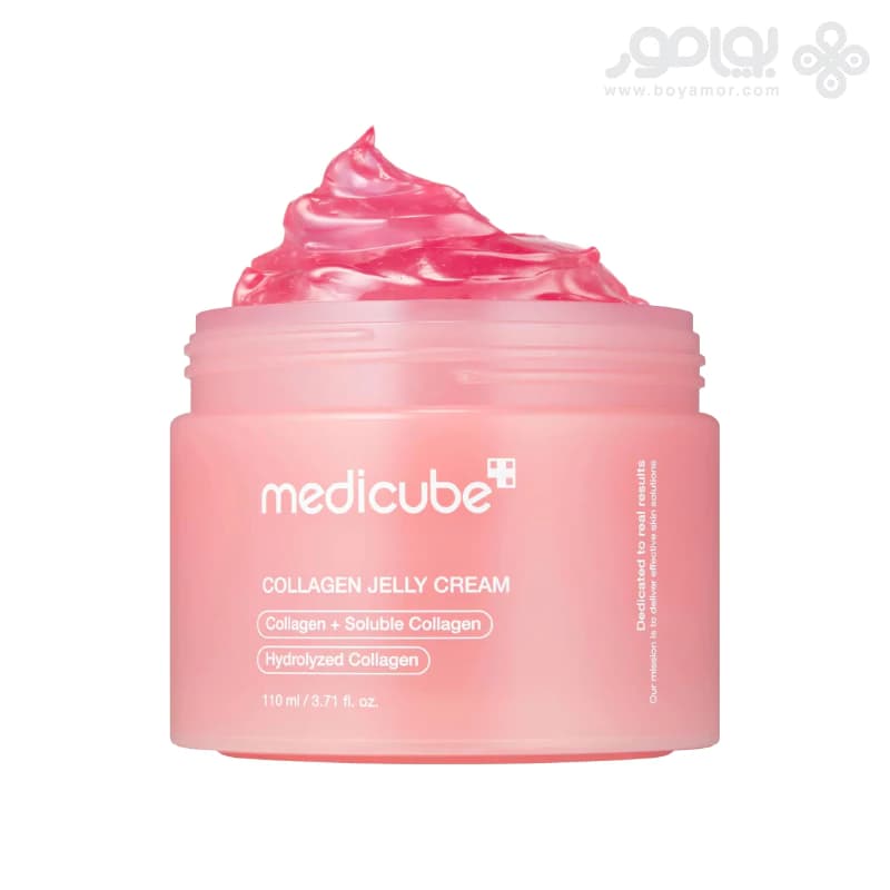 ژل کرم کلاژن مدی کیوب مدل COLLAGEN JELLY حجم 110 میل — تصویر ۲