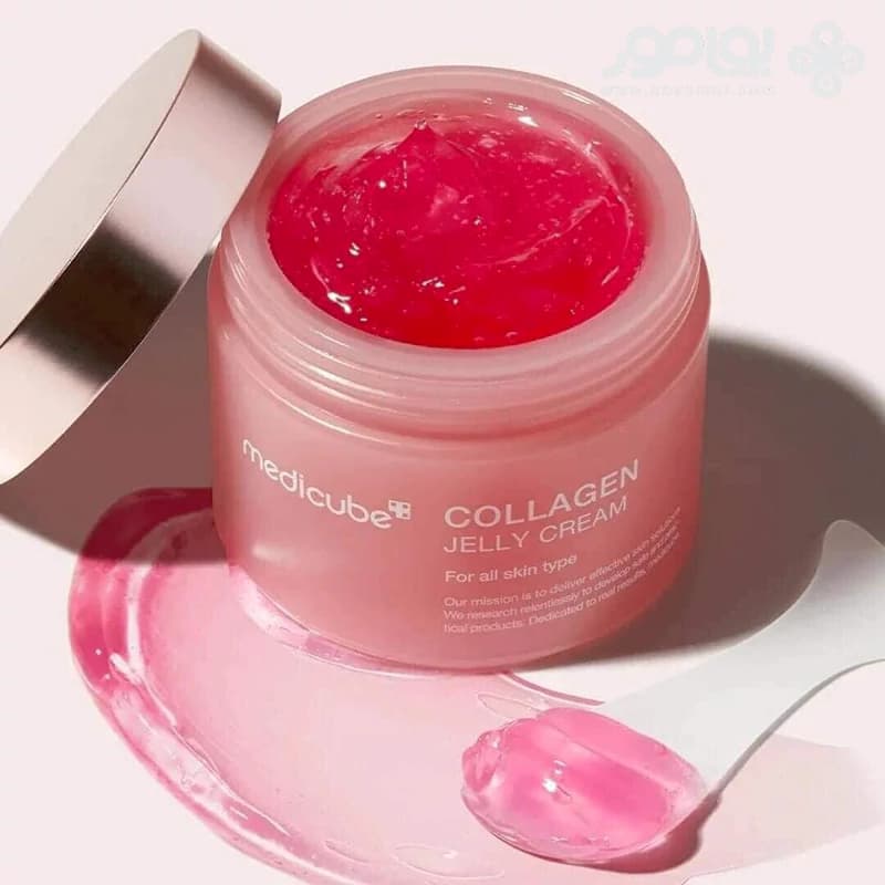 ژل کرم کلاژن مدی کیوب مدل COLLAGEN JELLY حجم 110 میل — تصویر ۳