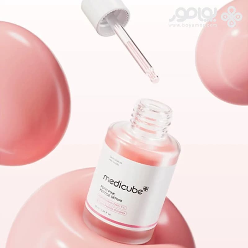 سرم جوانساز پپتید مدی کیوب مدل PDRN PINK — تصویر ۲