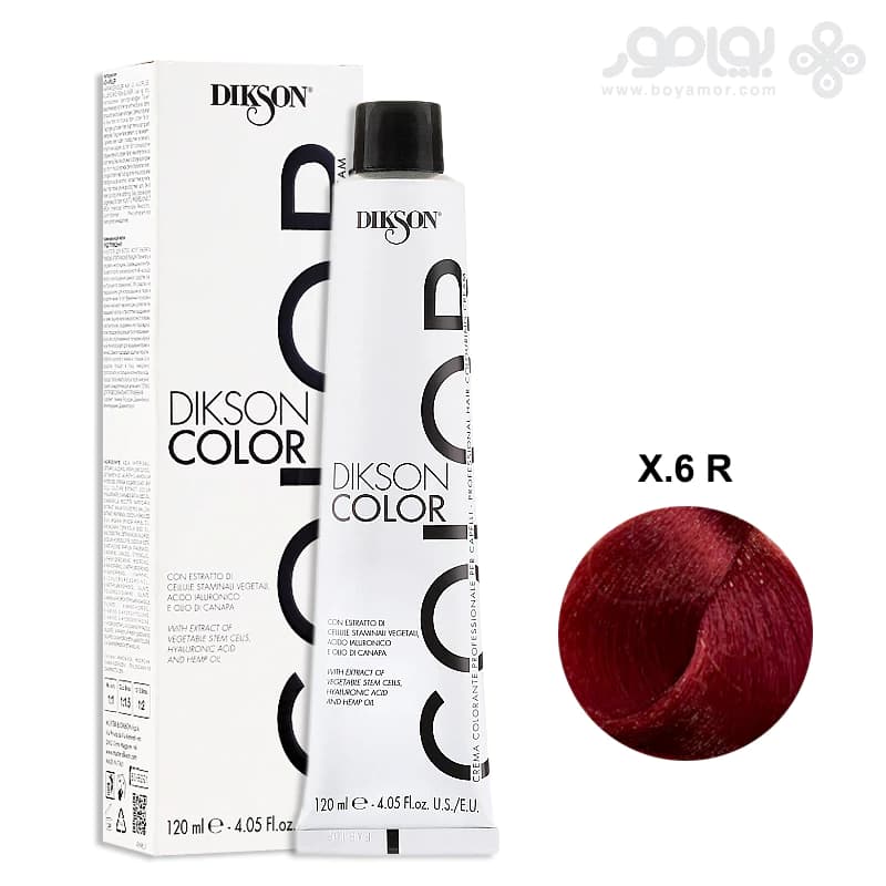 واریاسیون قرمز دیکسون شماره X.6 حجم 120 میل