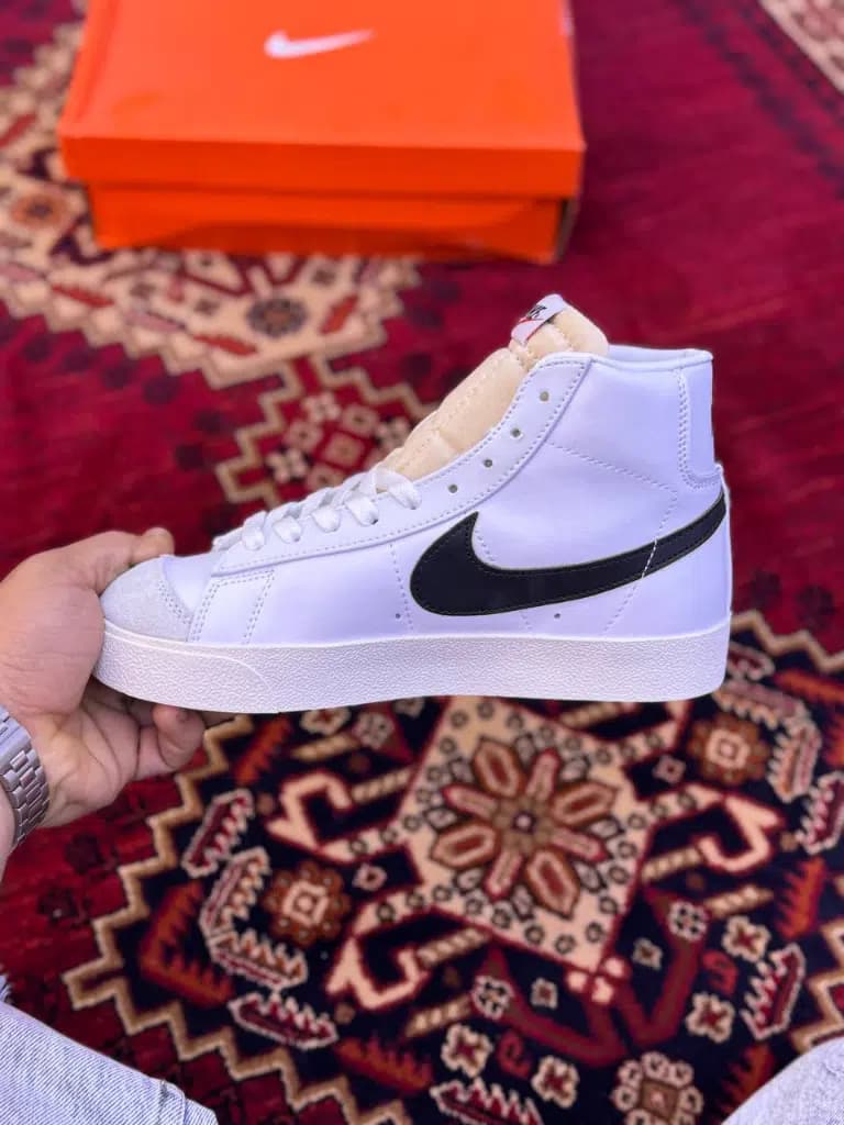 کتونی دخترانه نایکی بلیزر ساقدار nike blazer — تصویر ۳