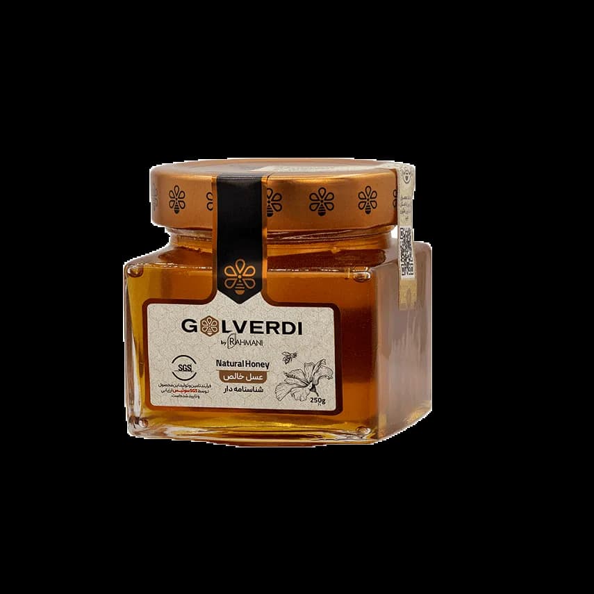 عسل 100% خالص 250 گرمی گل وردی