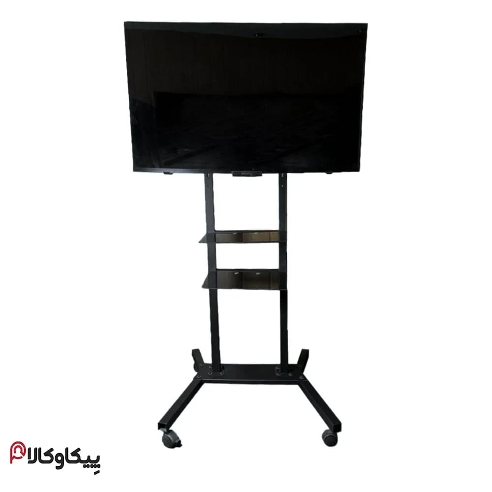 پایه ایستاده ترولی تلویزیون X50 تی وی جک 43 تا 75 اینچ — تصویر ۲