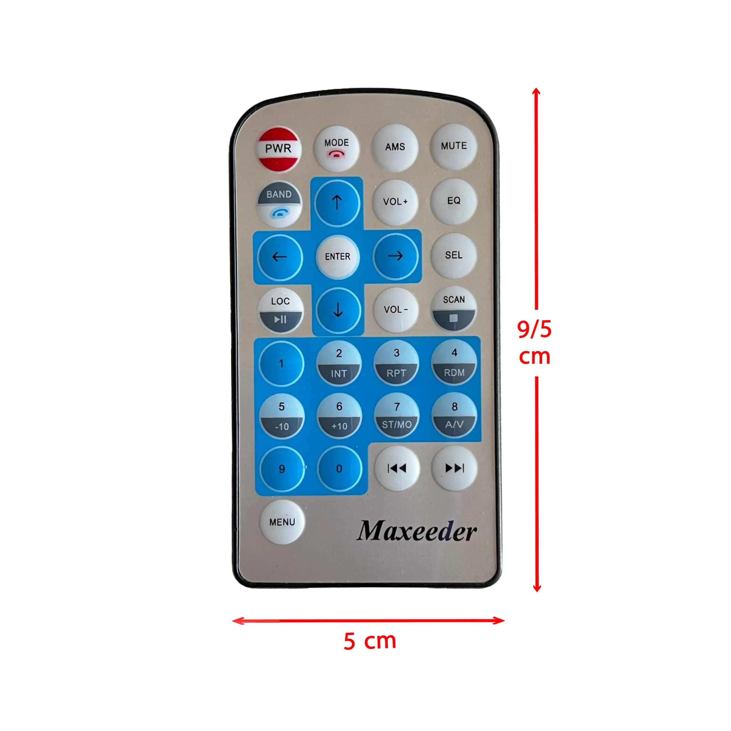 کنترل مکسیدر MAXEEDER رو آبی — تصویر ۴