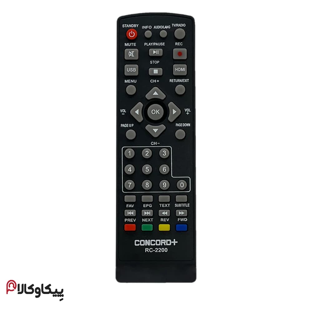 کنترل گیرنده دیجیتال کنکورد 2200 CONCORD