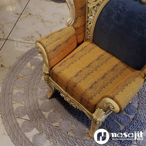 پارچه مبلی شانل راه جسیکا نسکافه ای 0202 — تصویر ۴