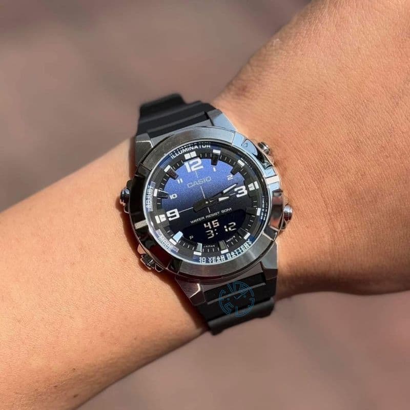 ساعت مچی عقربه‌ای مردانه کاسیو مدل CASIO AMW-870A-2A — تصویر ۴
