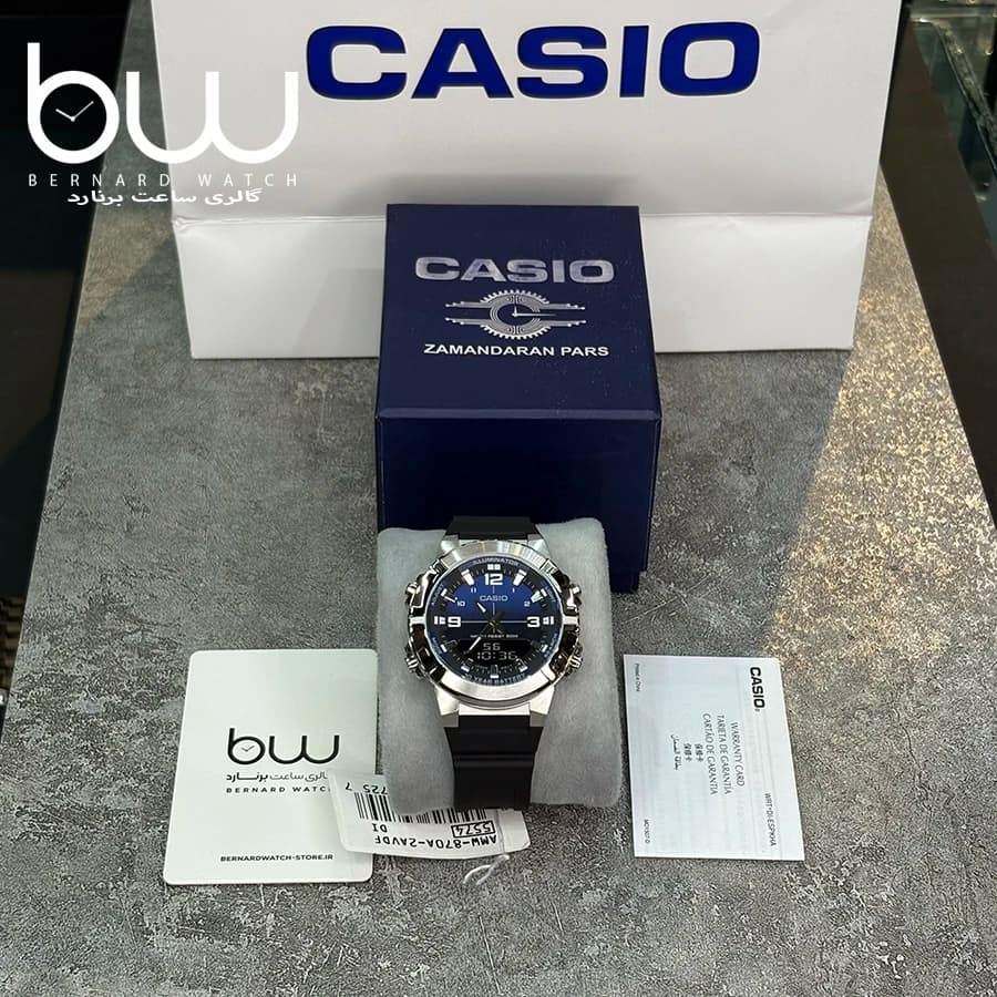 ساعت مچی عقربه‌ای مردانه کاسیو مدل CASIO AMW-870A-2A — تصویر ۹