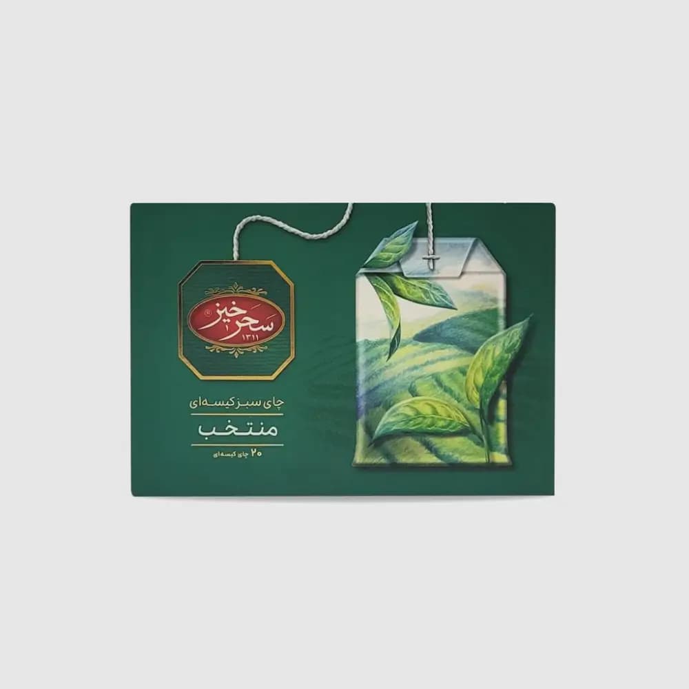 چای سبز کیسه ای منتخب