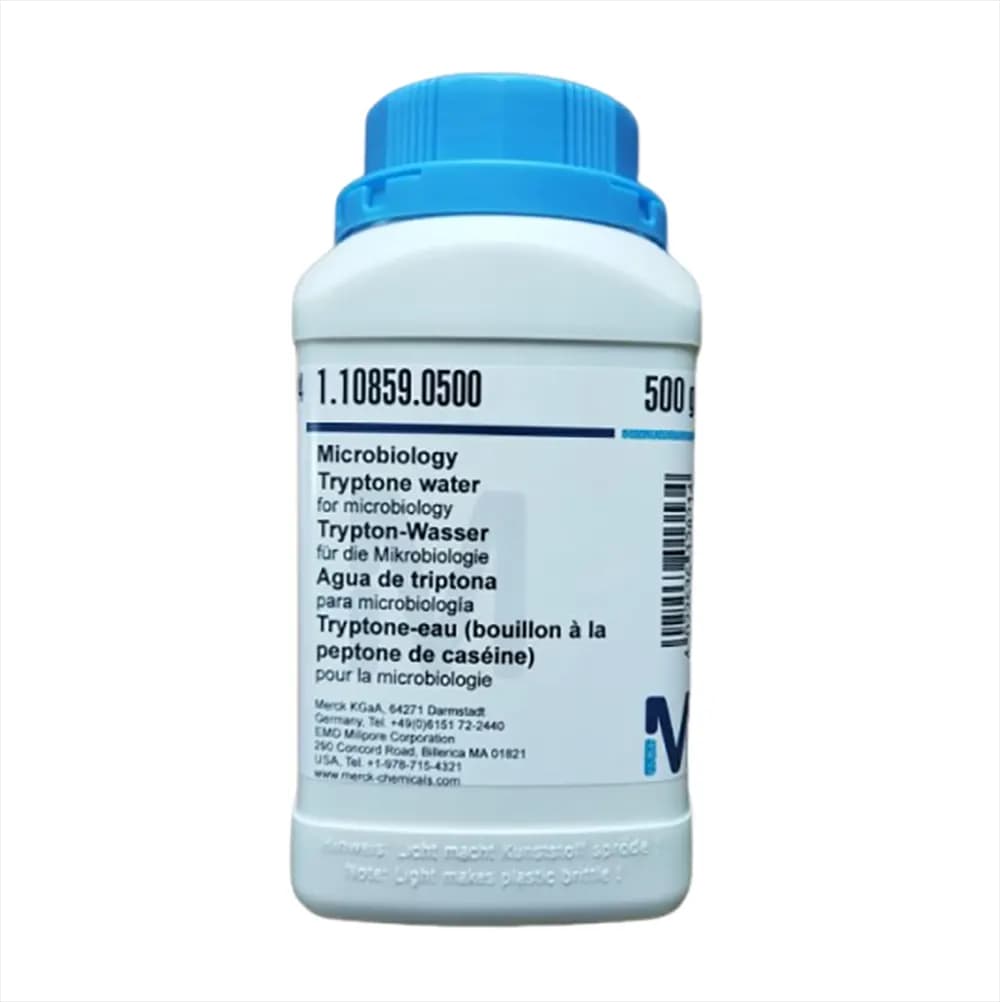 محیط کشت تریپتون واتر مرک کد 110859