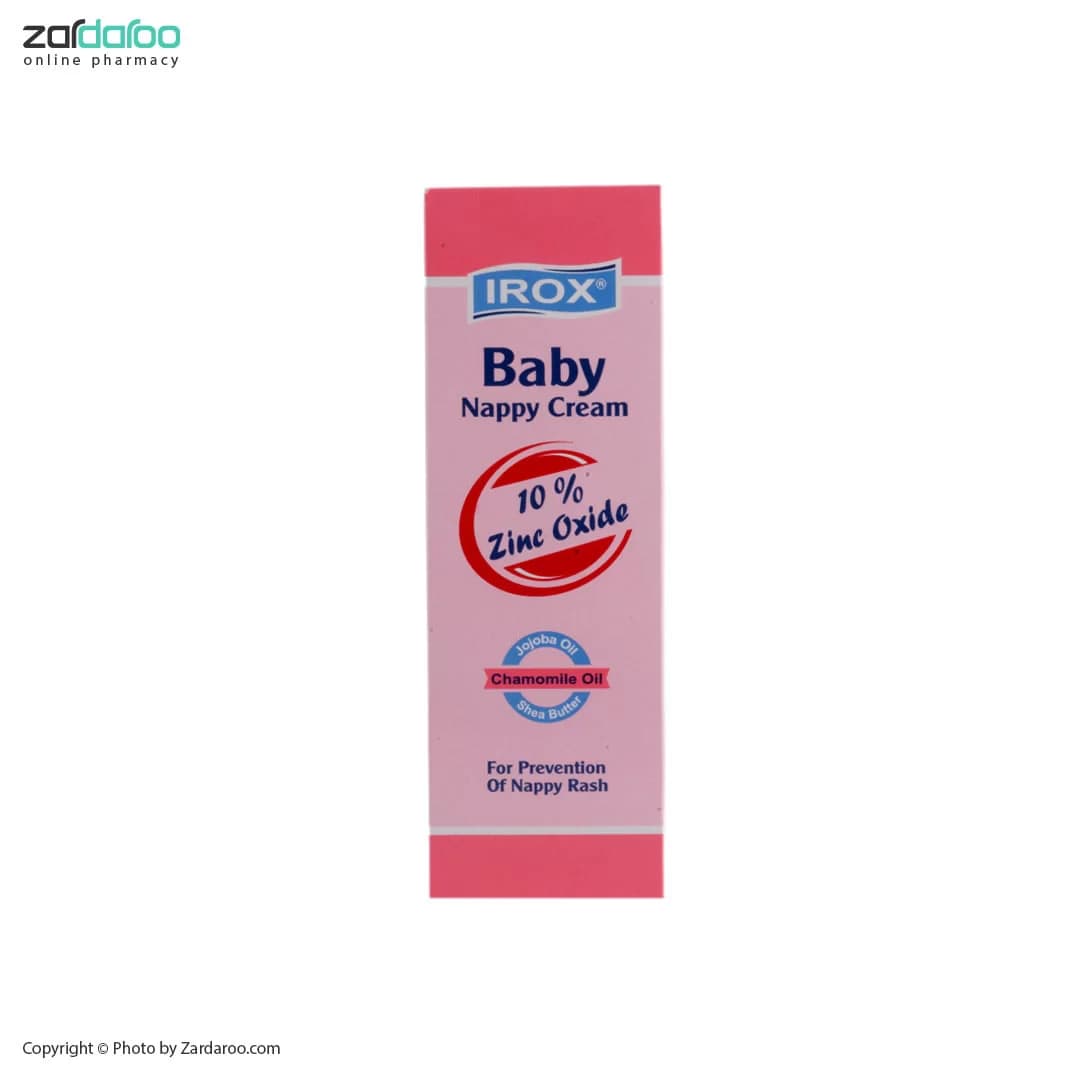 کرم محافظ پای کودک حاوی زینک اکساید 10% ایروکس irox — تصویر ۲
