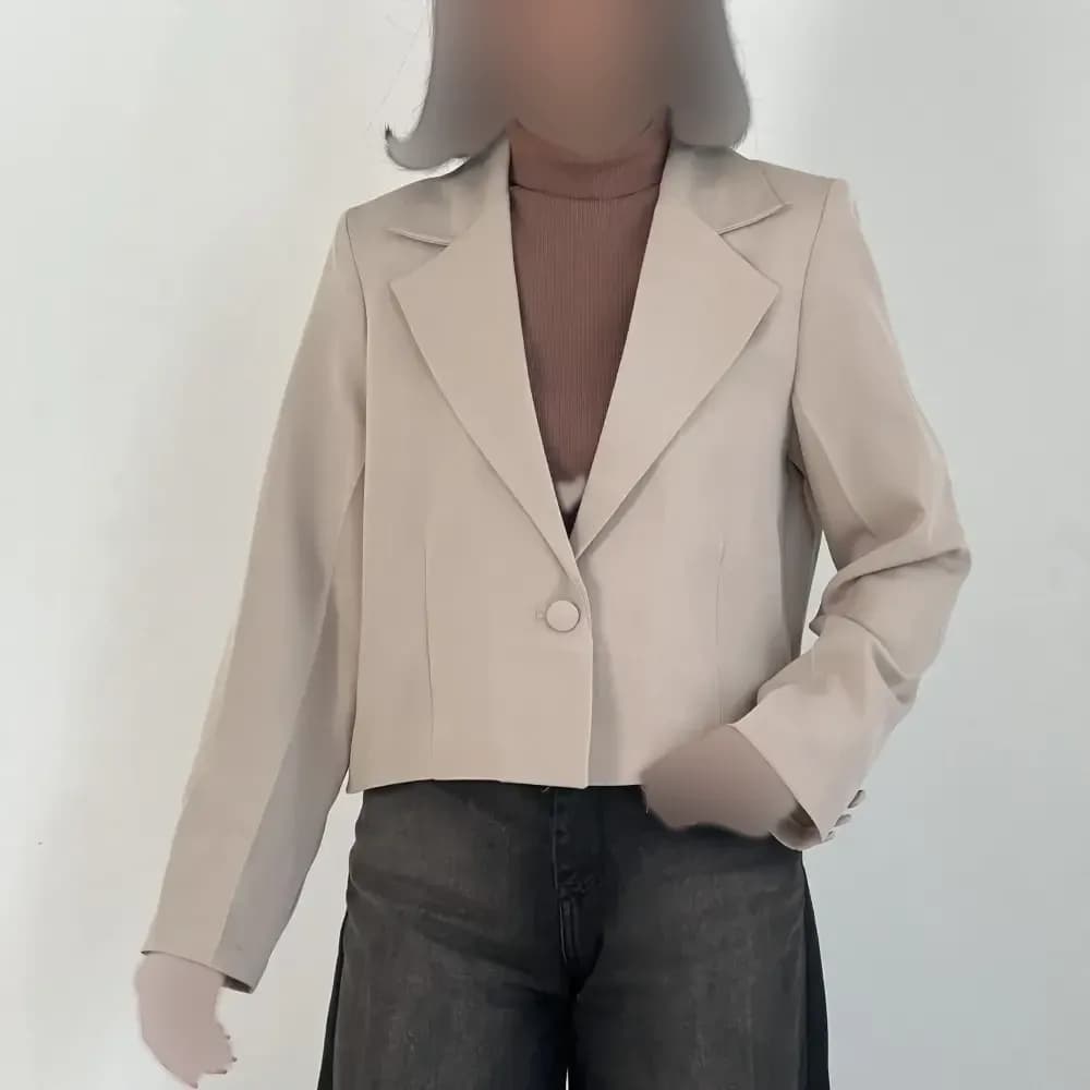 کراپ کت مازراتی زنانه سایز 1 و 2 — تصویر ۳