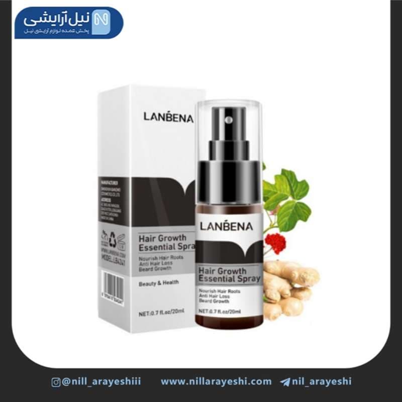 اسپری تقویت و رشد موی سر لانبنا 20 میل کد Lb4241