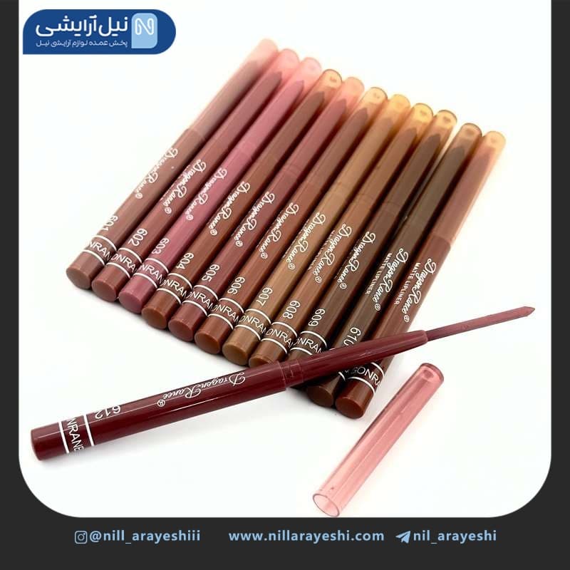پک خط لب شمعی پیچی دراگون رانی کد Dr7001 — تصویر ۵