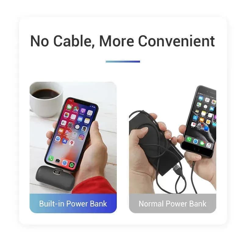 پاوربانک شیائومی 5000 میلی آمپر مدل MINI Pocket — تصویر ۲