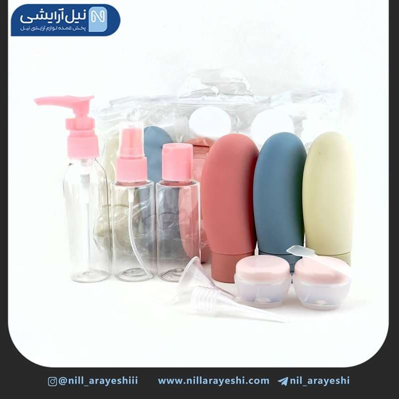 ست مسافرتی یازده تیکه کاور زیپی