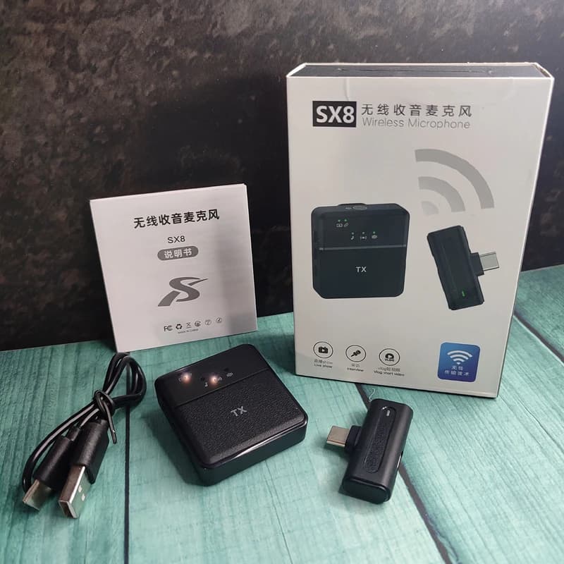 میکروفون بی سیم مدل SX8 — تصویر ۲
