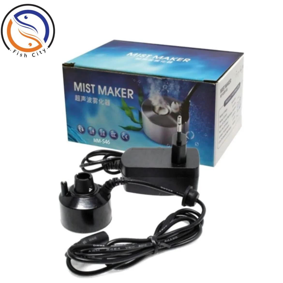 مه‌ساز آلتراسونیک آکواریوم جینگی مدل MM-S46