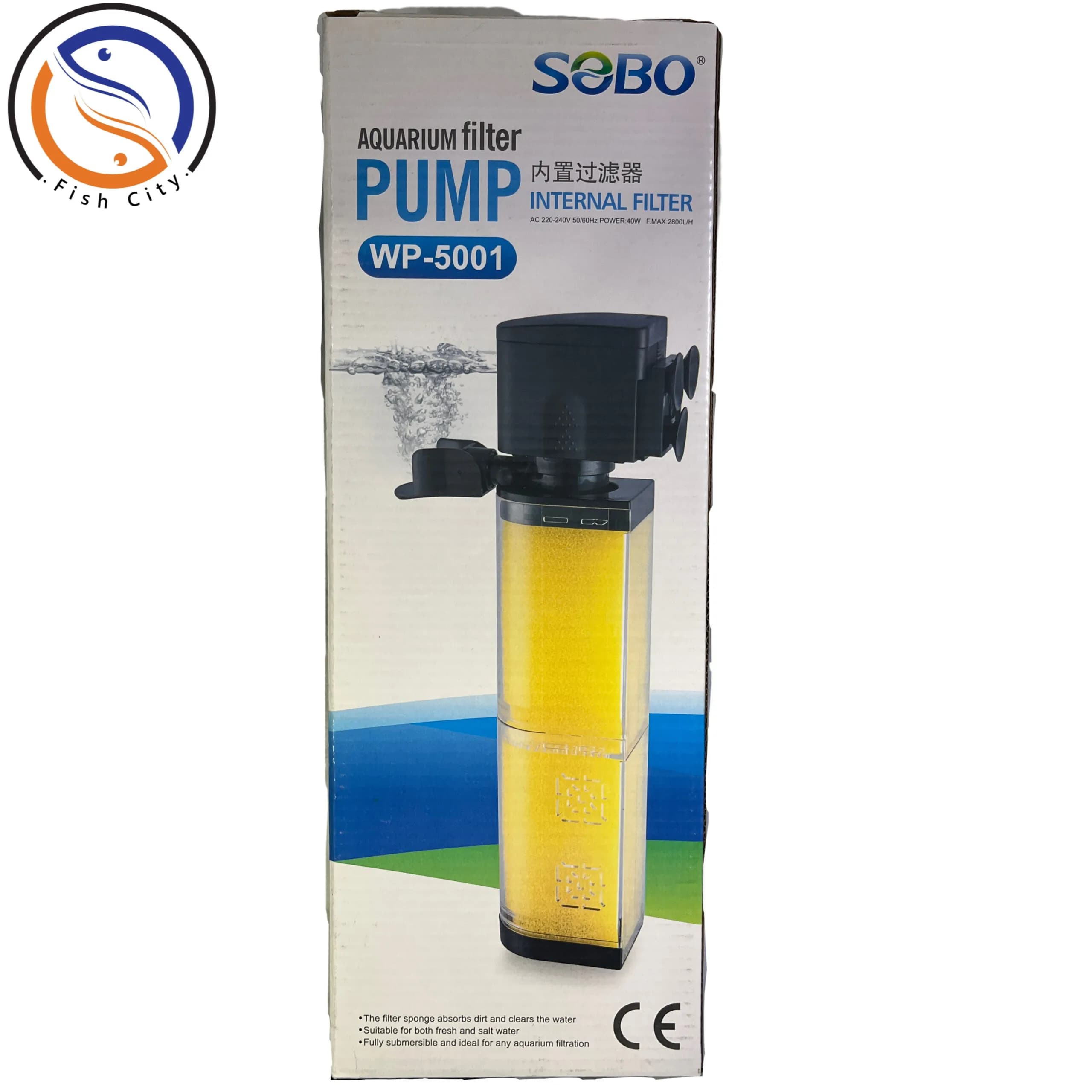 فیلتر گپ آکواریوم سوبو مدلWP-5001