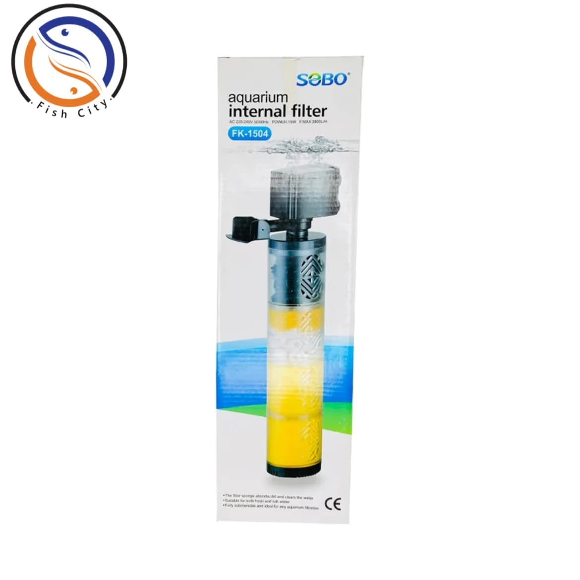 فیلتر گپ 4 لیوانه آکواریوم سوبو مدل FK-1504